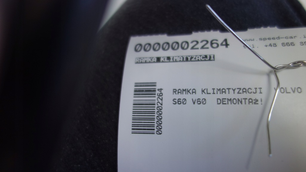 фото №6, Volvo s60 v60 панель кондиционера рамка корпус