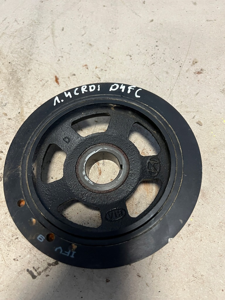 фото №1, Kia venga 1.4 crdi d4fc шків колінчастого вала