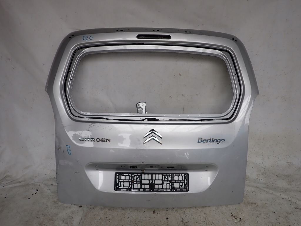 фото №10, Citroen berlingo ii 08- крышка багажника багажника