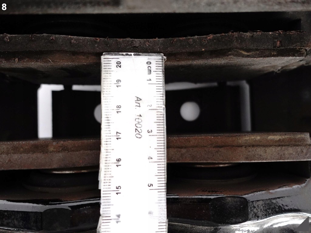 фото №9, Audi rs3 8p0 ttrs 8j0 2.5 tfsi суппорт+ тормозные колодки правый перед 20a54402