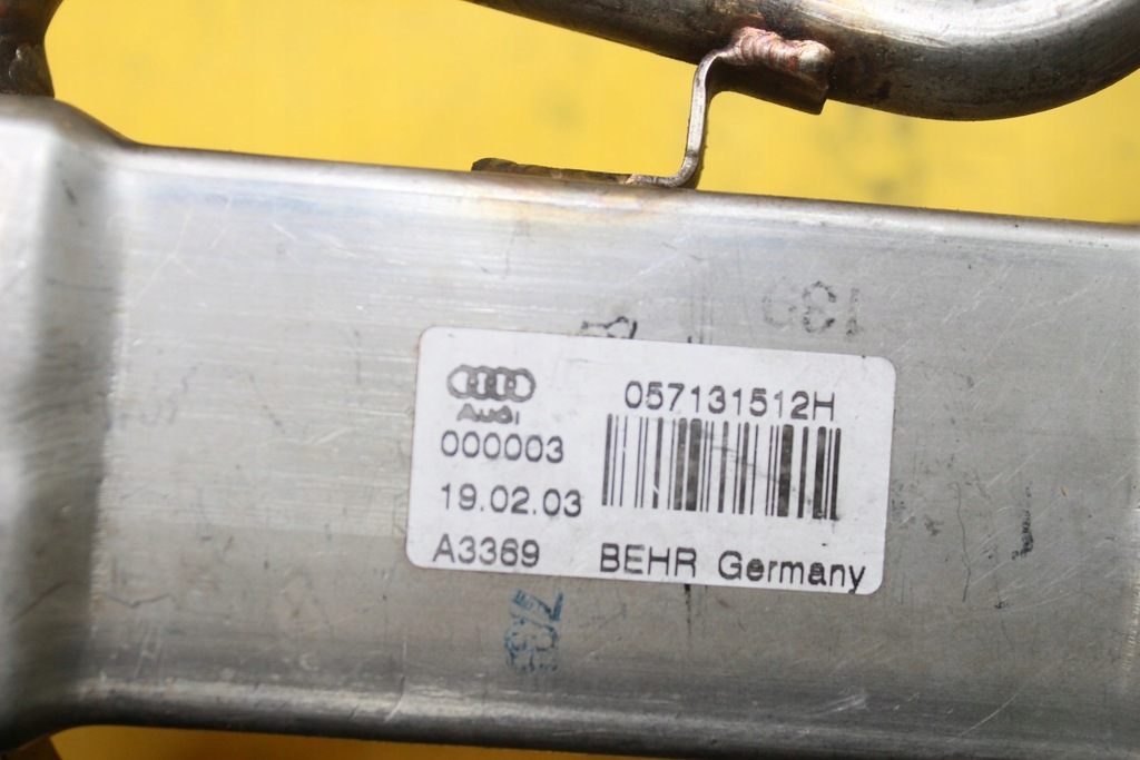 фото №7, Радіатор вихлопних газів egr a8 d3 4.0 tdi 057131512h