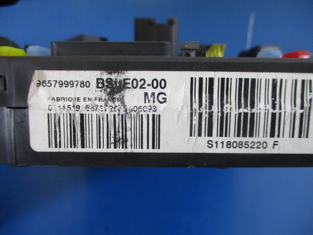 фото №4, Peugeot 206 коробка bsi 9657999780 9662389780