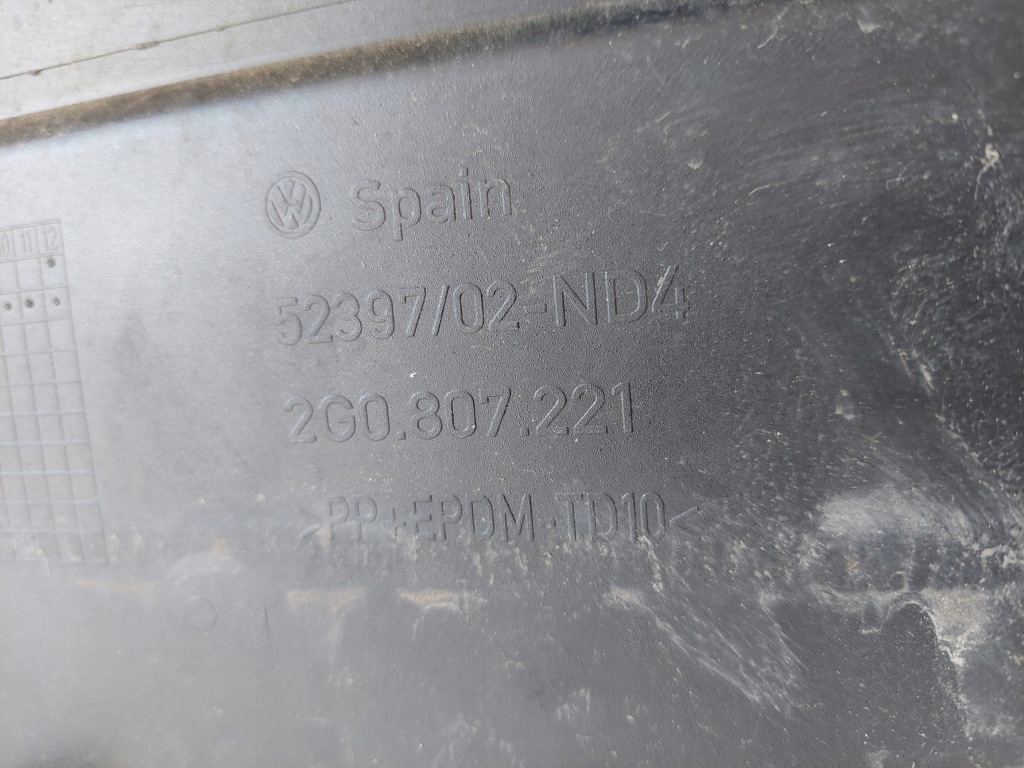 фото №5, Vw polo vi бампер перед 2g0807221