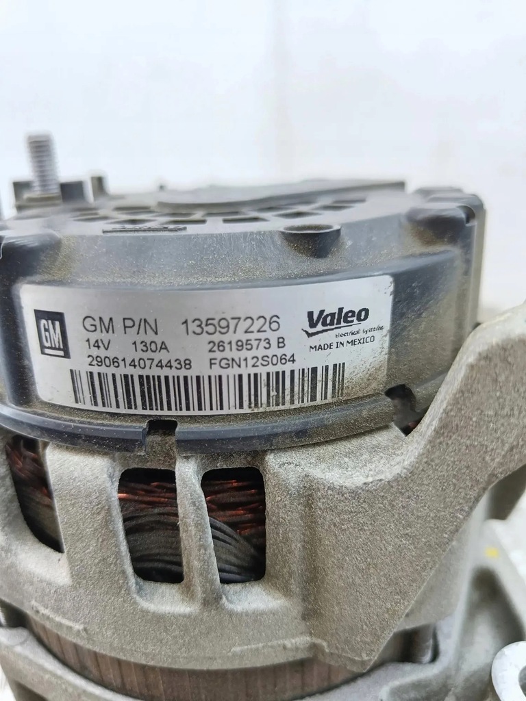 фото №9, Генератор opel mokka / mokka x 13597226 1.4l бензиновый 103kw 2020