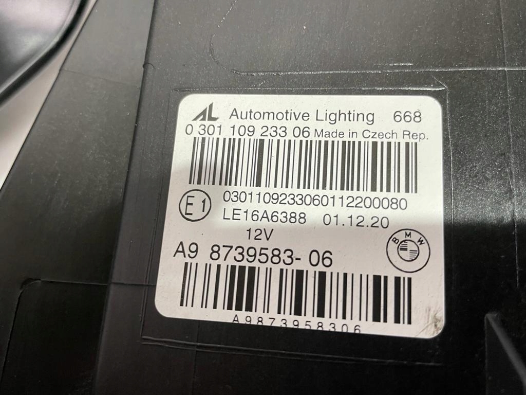 фото №16, Bmw 8 g14 g15 g16 led лампа левая правая