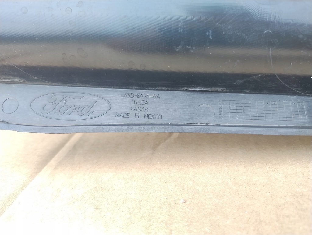 фото №7, Mustang mach-e gt воздуховод впуск воздуха жалюзи решётка бампера перед