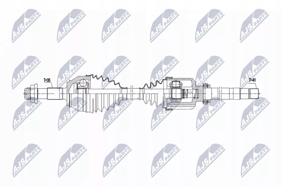 фото №2, Привідний вал привідна перед pr citroen jumper ii peugeot boxer 2005-