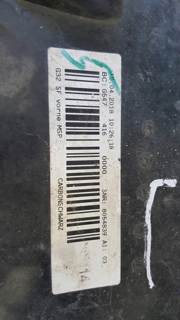 фото №10, Bmw 6 gt g32 m набор бампер перед передний 17-21r