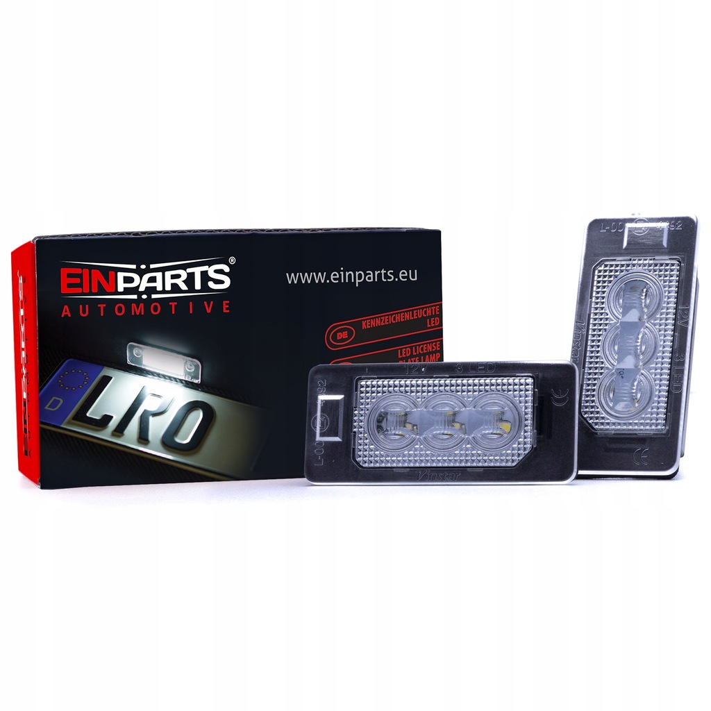 фото №1, Лампа подсветка номерного знака rej volkswagen