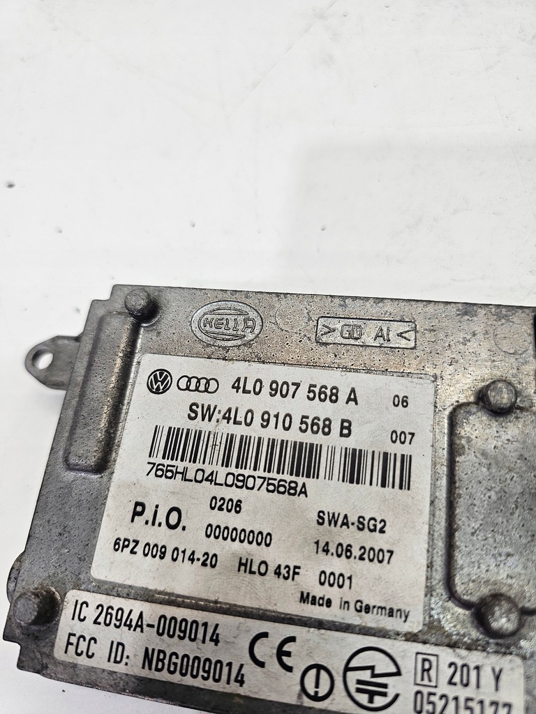 фото №5, Асистент поперечина руху модуль audi q7 4l 4l0907568a 4l0910568b