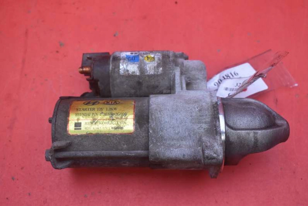 фото №6, Стартер test 36100-2g000 hyundai ix35 2.0 16v 163 km 09-13