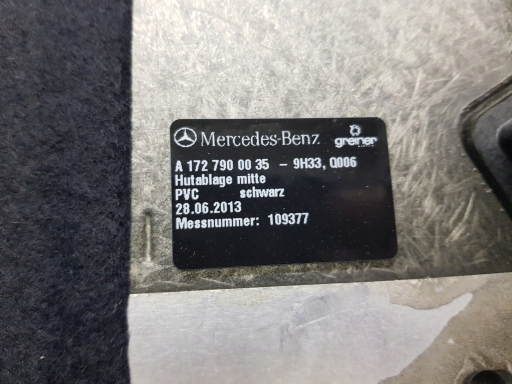 фото №10, Полка багажника mercedes slk r172 slc w172 1727900035