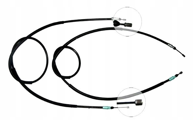 фото №1, Трос тормоза ручного renault grand espace 97-02