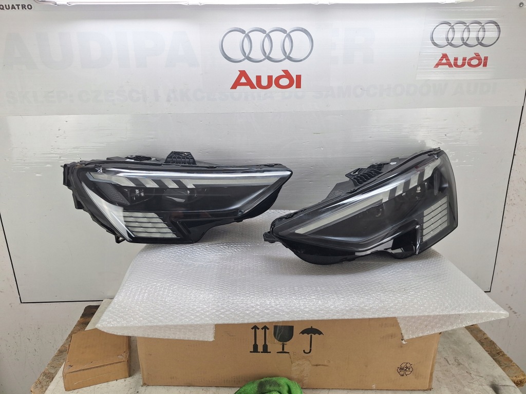 фото №1, Фара full led matrix audi a3 s3 rs3 8y 8y0 2019-2023 тёмные оригинальный номер 2 szt