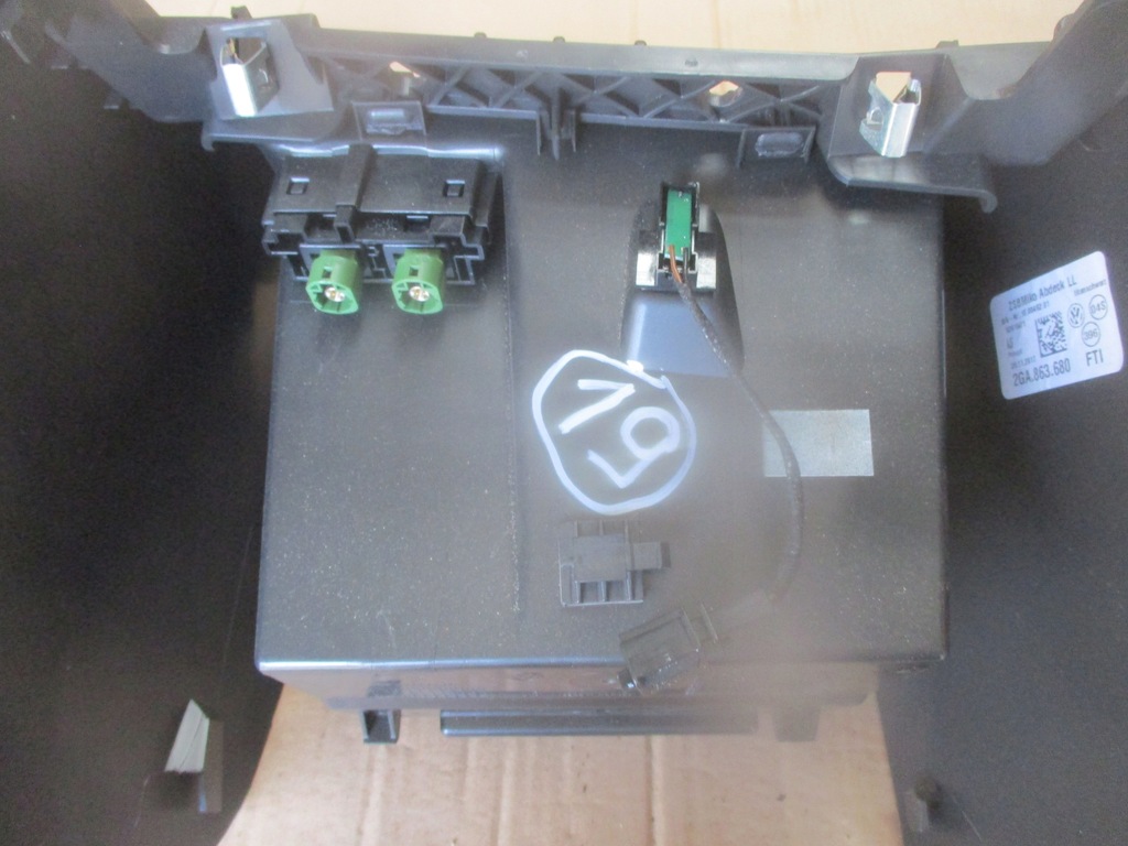 фото №6, Рамка тунель середнього 2ga863680 vw t-roc