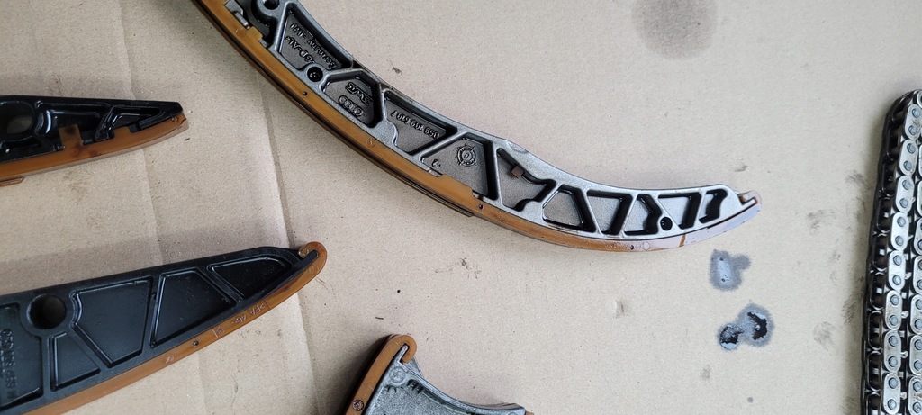 фото №9, A6 c7 4g грм направляющие цепь 3.0 tdi cdu a7 4g a4 b8 q5