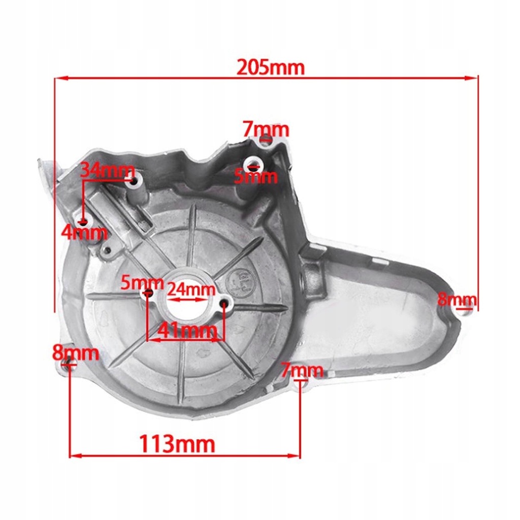 фото №11, Захист magneto stojana двигуна металева бічна захист