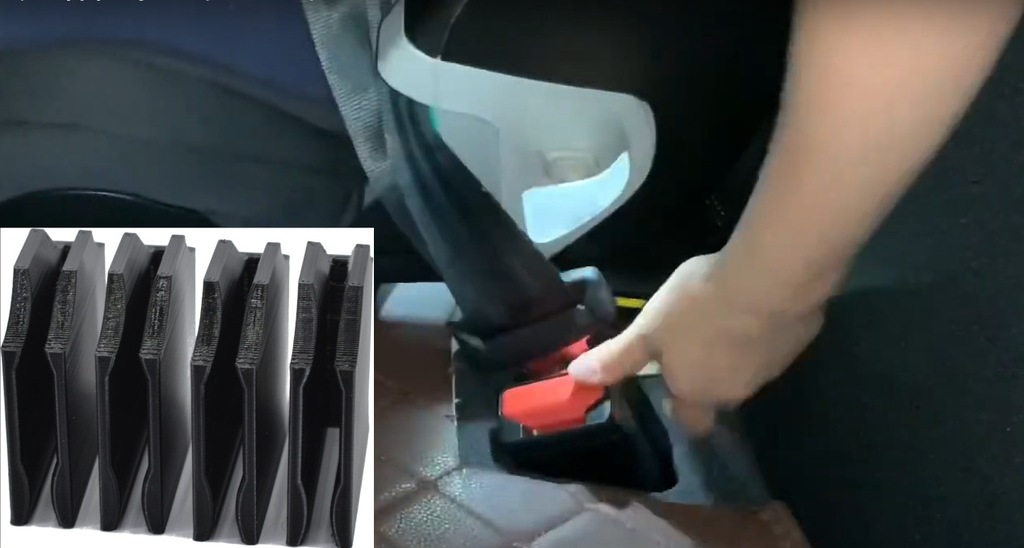 фото №11, Усилитель гнездо ремней dacia sandero 3 / stepway