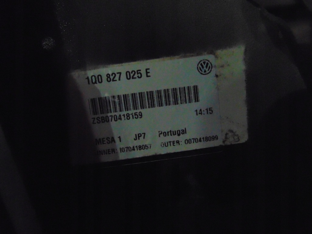 фото №13, Vw eos 1f 06- крышка багажника багажника задняя задняя свет стоп лампы задние lc9x