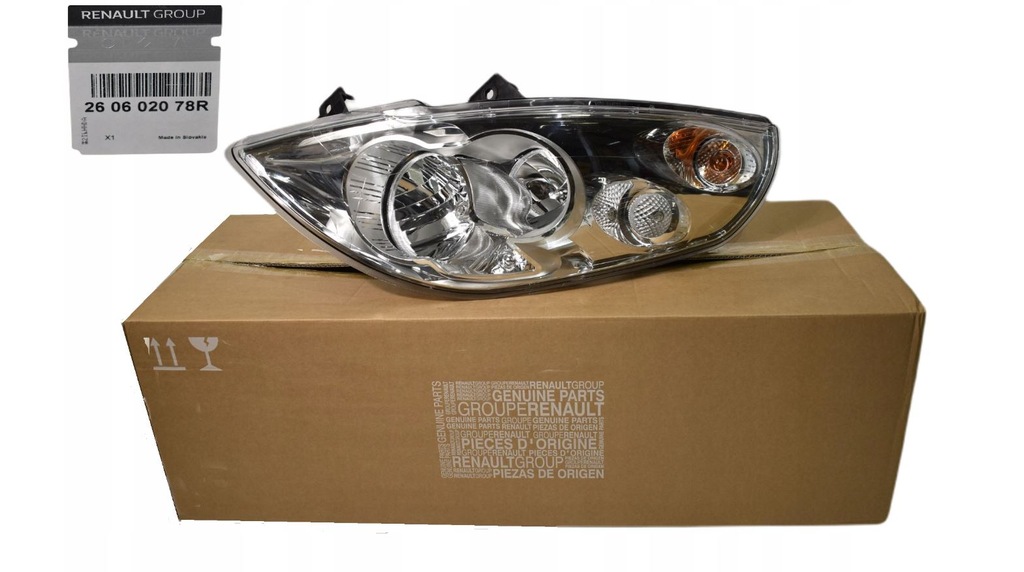 фото №1, Фара renault master iii 15 левый 260602078r