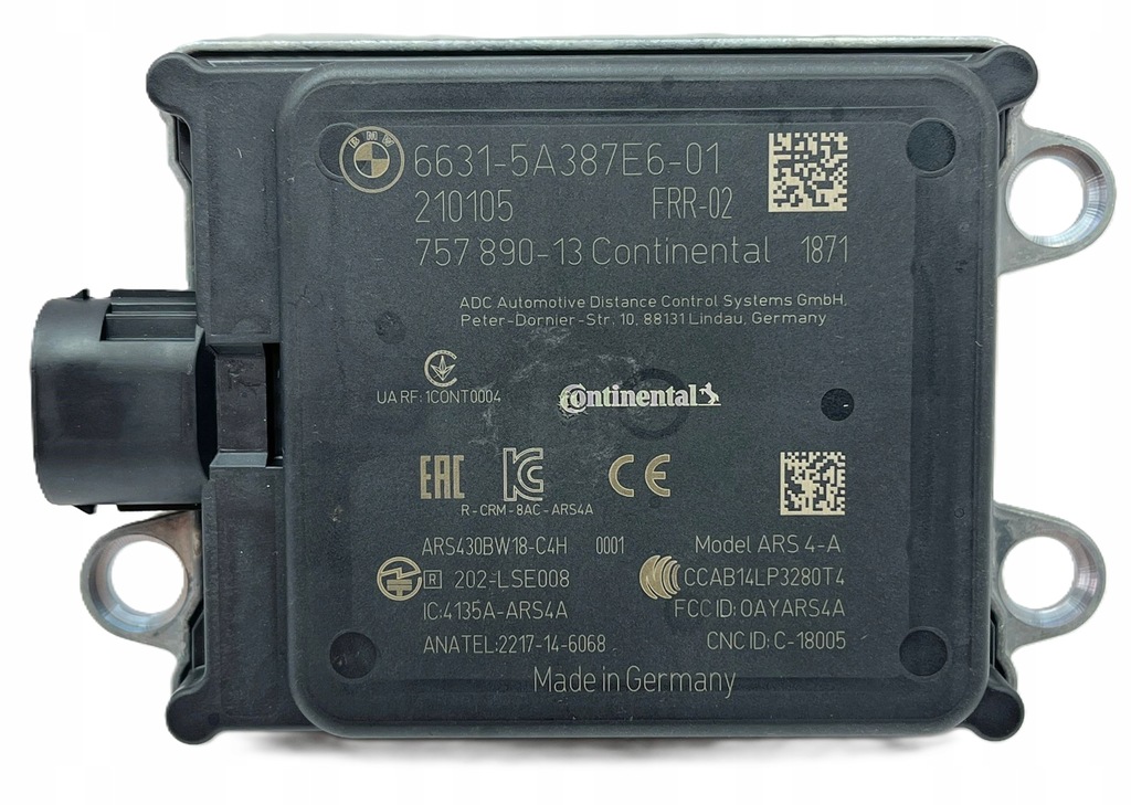 фото №1, Bmw модуль frr-02 5a387e6 новый