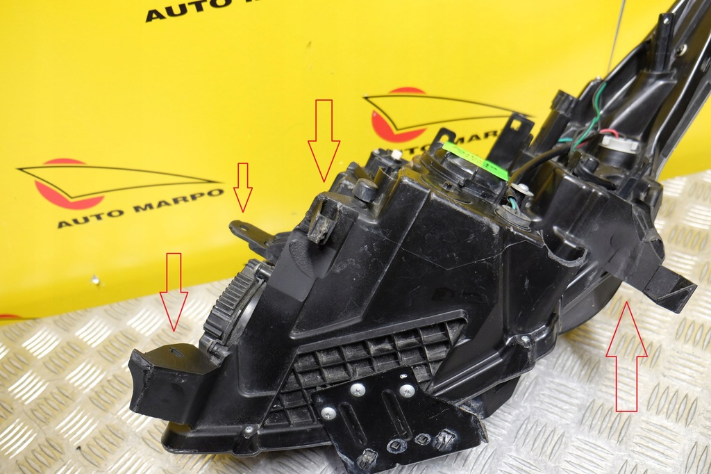 фото №16, Infiniti fx fx35 2008- фара лампа ксенон некерований права usa