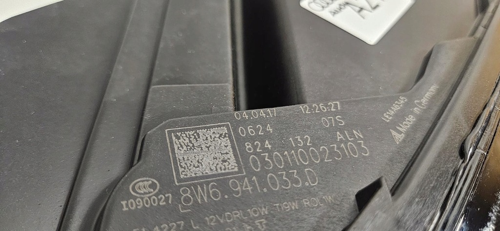 фото №6, Audi a5 s5 8w6 full led фара левый лампа левая