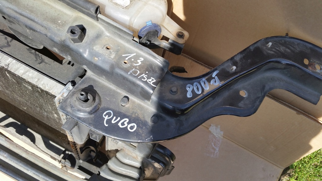 фото №5, Pas передний радиатор fiat qubo 08- ,1.3 jtd