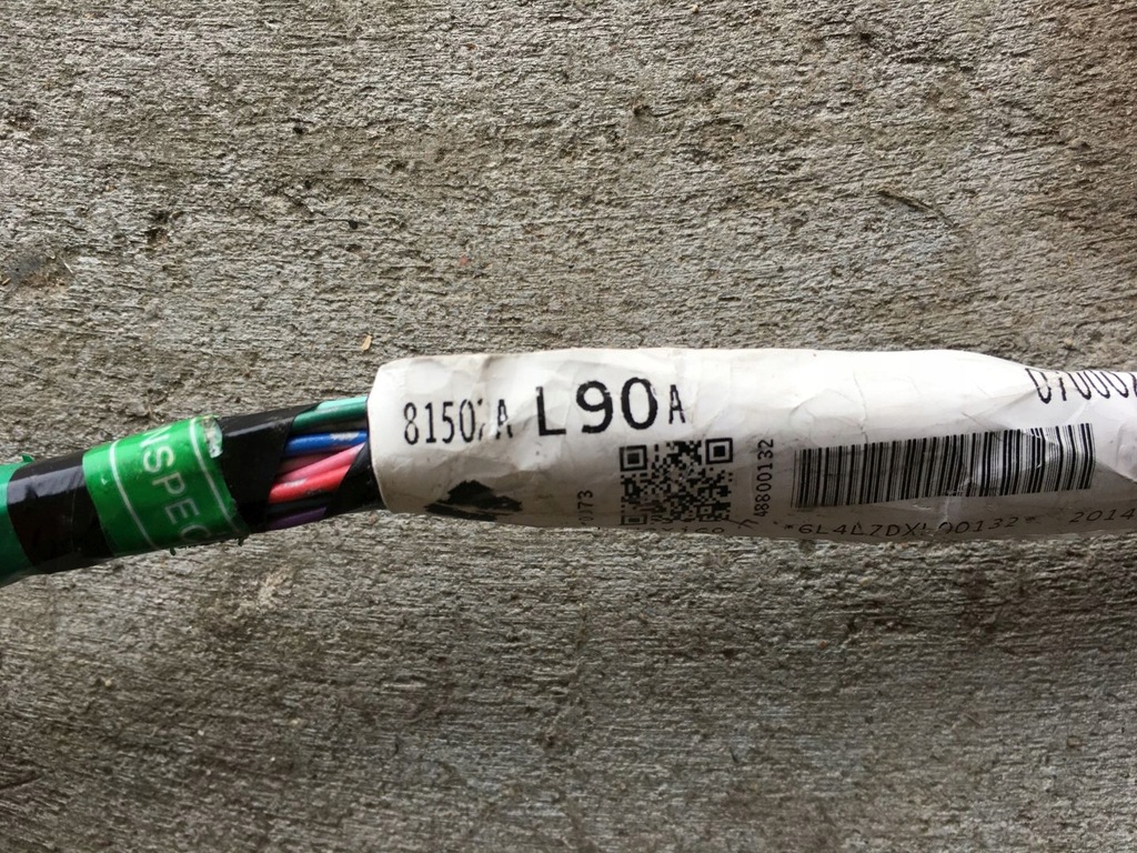 фото №8, Subaru outback 2.5b v 15-20 жгут электропроводка кабины usa