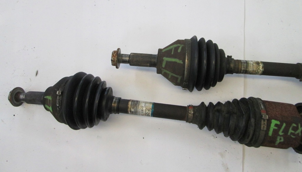 фото №5, Ford flex 08- 3.5 привідний вал ліва права передня 4x4 перед awd