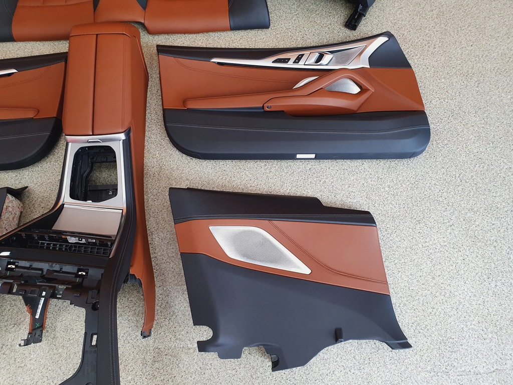 фото №6, Bmw 8 g15 сидіння тунель салон individual tartufo пам'ять вентиляція підігрів