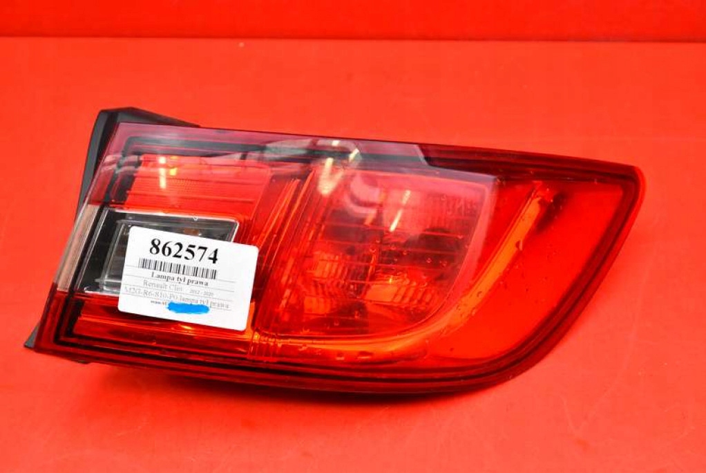 фото №1, Лампа права задня задня 265502631r renault clio 4 iv 12-20