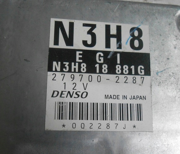 фото №2, Mazda rx-8 rx8 03-08 1,3i бортовой компьютер 279700-2286