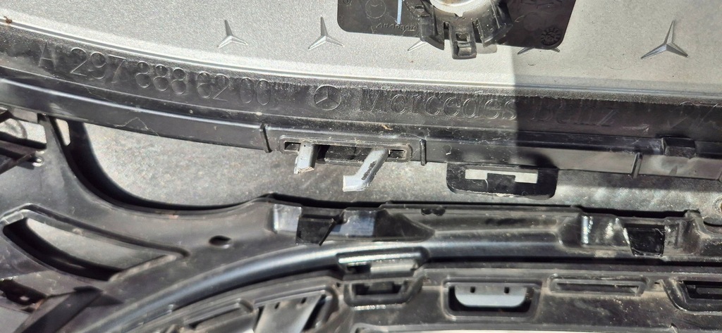 фото №14, Mercedes eqs v297 sedan 22-25 amg бампер перед решітка радіатора org