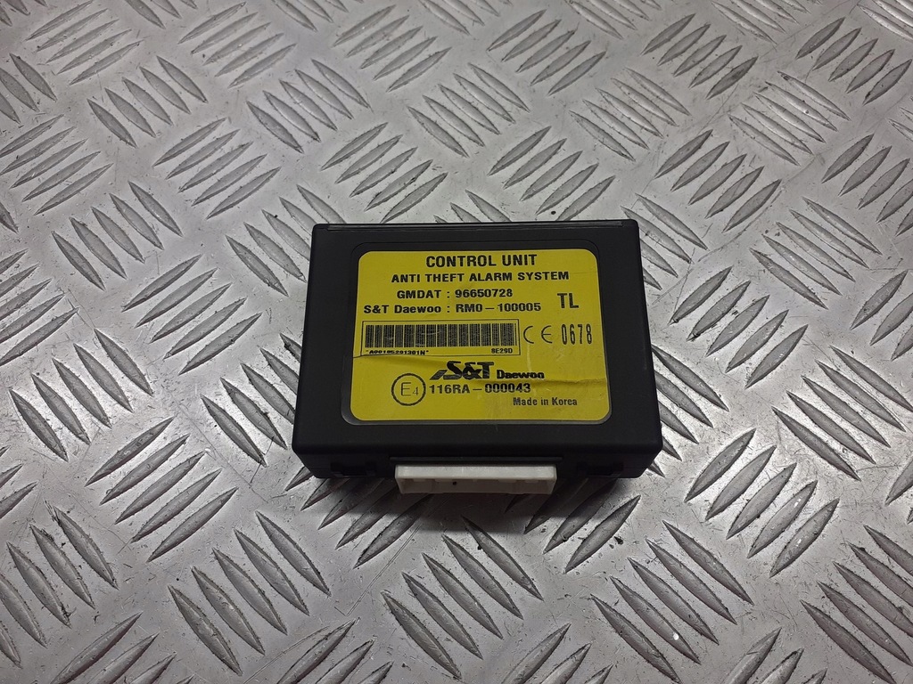 фото №1, Модуль сигналізація chevrolet aveo t255 1.2 96650728