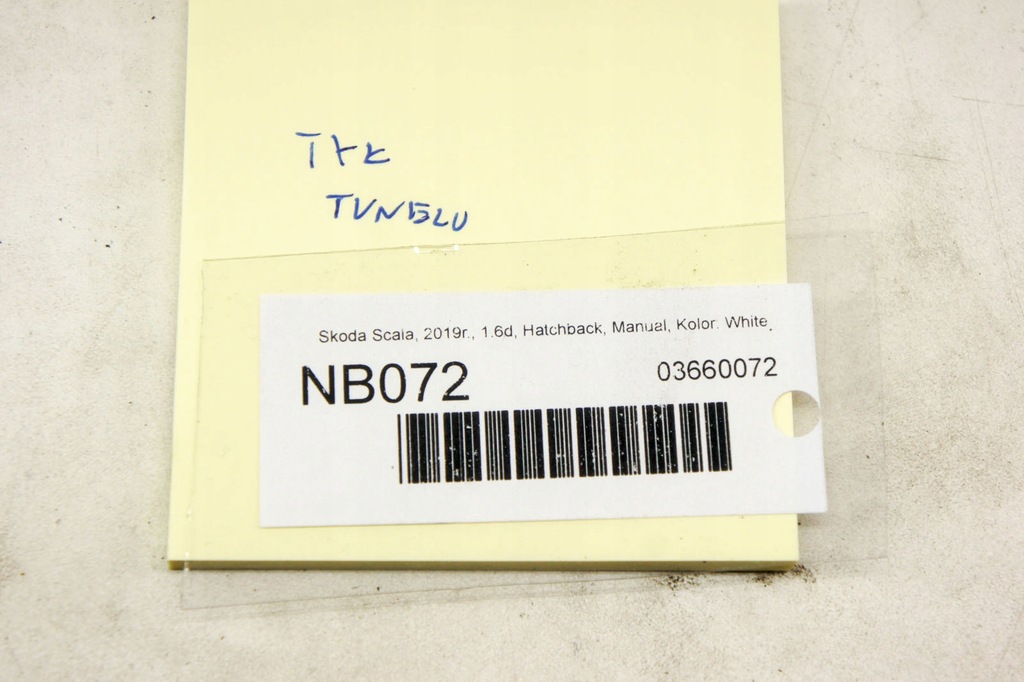 фото №6, Nb072 skoda scala защита туннель задняя задняя