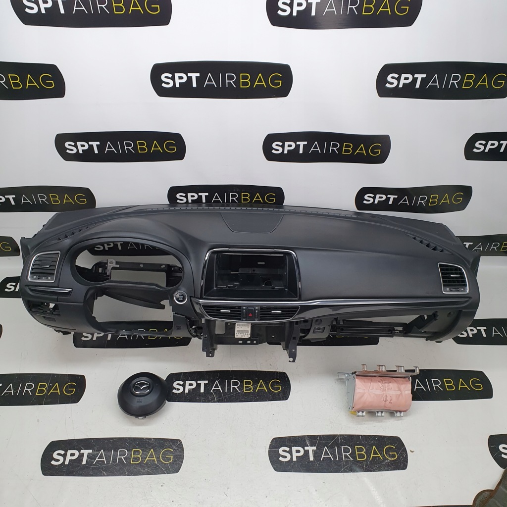 фото №1, Mazda 6 gj панель приладів консоль подушки безпеки ремені подушка безпеки