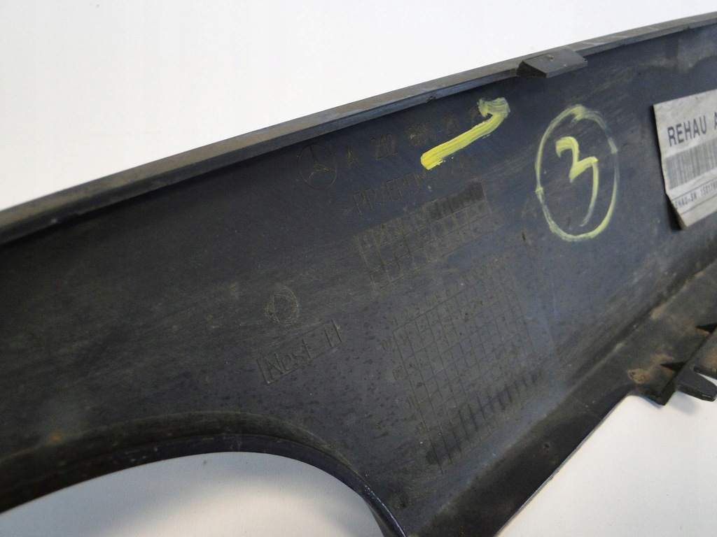 фото №9, Mercedes e w212 212 sedan накладка дифузор задній