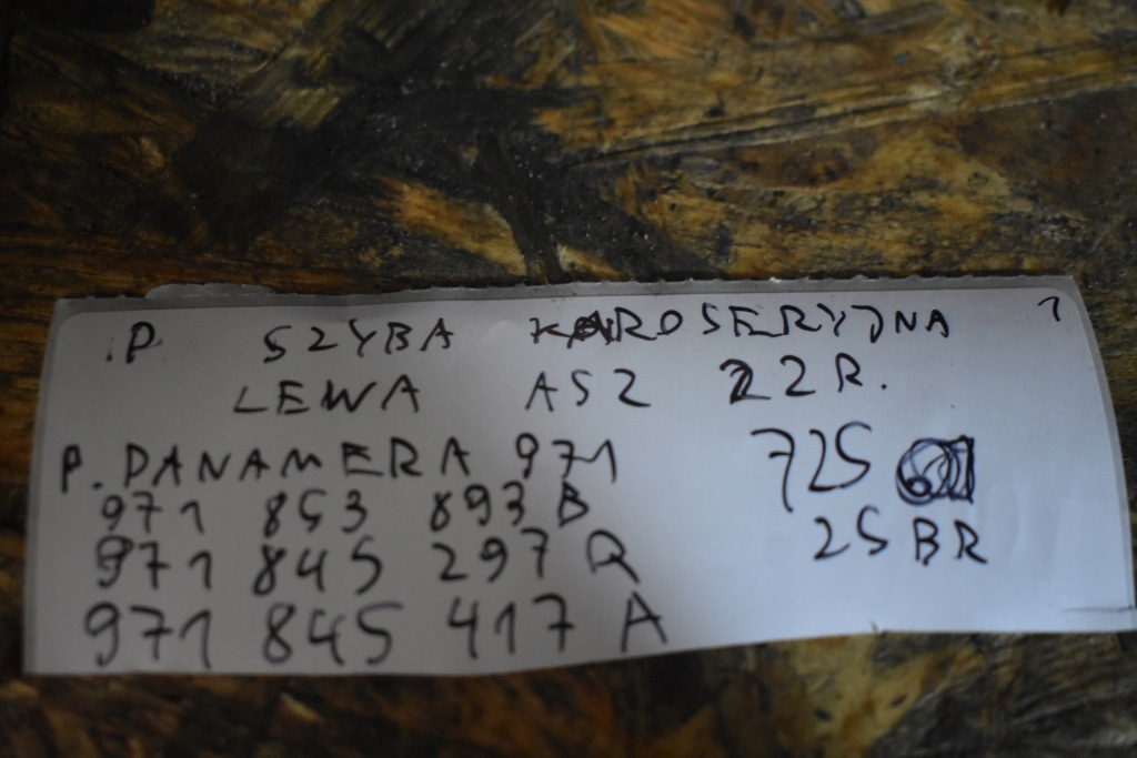 фото №7, Idealna стекло кузовная левая as2 22r. porsche panamera 971 1