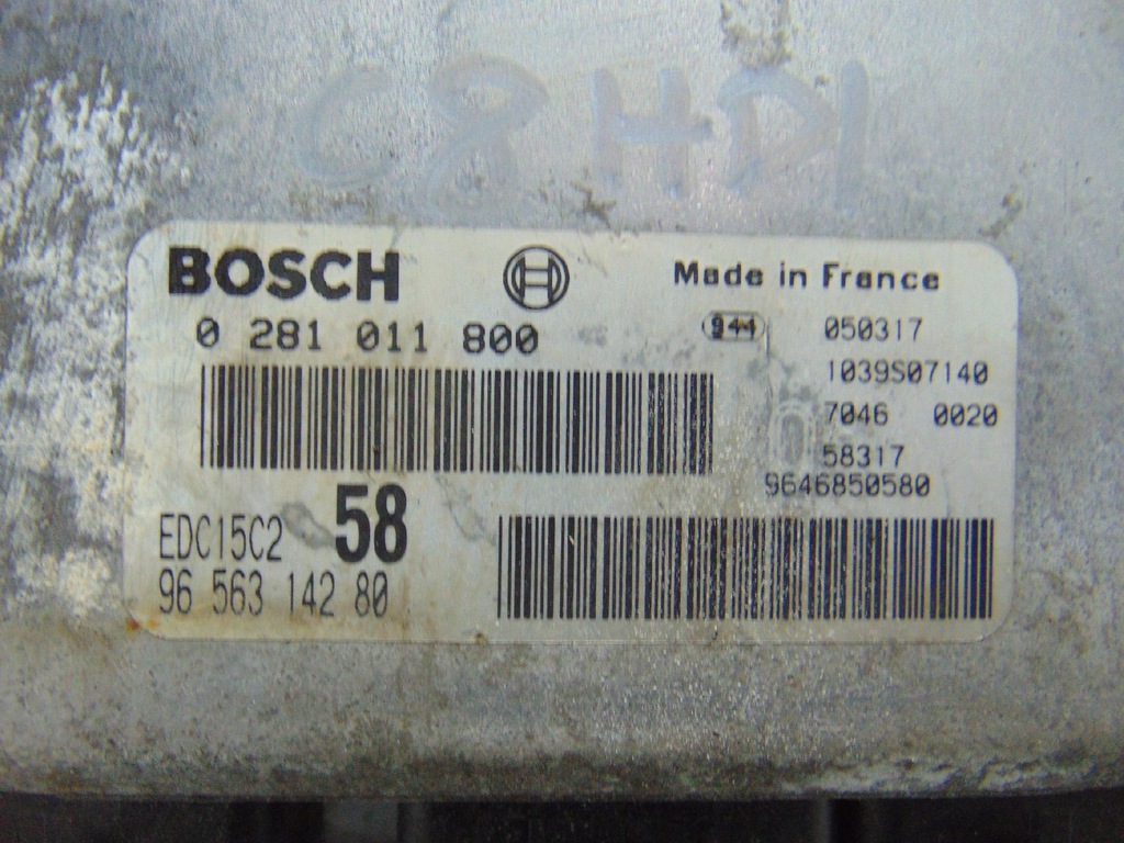 фото №5, Citroen c8 блок керування двигуна 9656314280