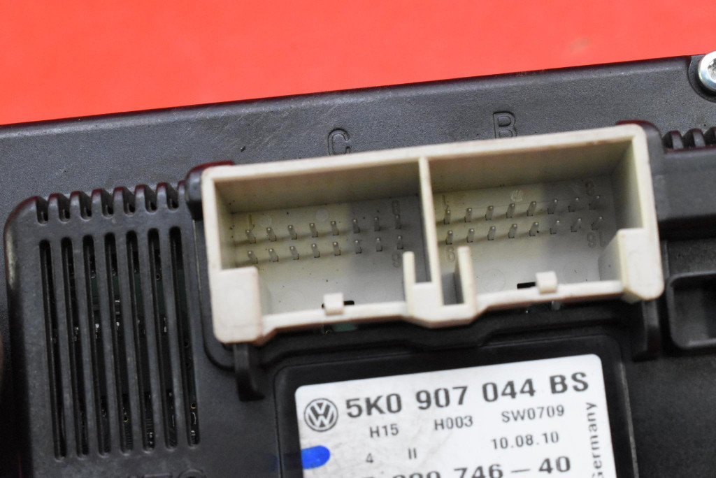 фото №6, Панель управление обдув кондиционер 5k0907044bs vw golf 6 vi plus 08-15