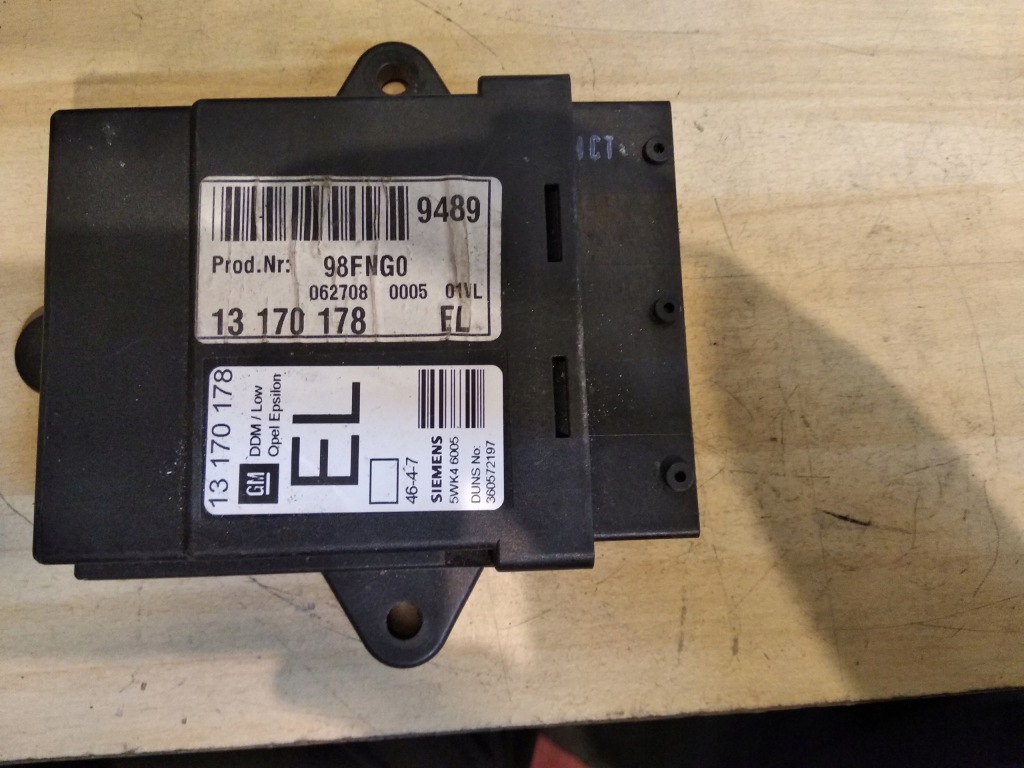 фото №1, Opel vectra c модуль дверь перед левый 13170178 el