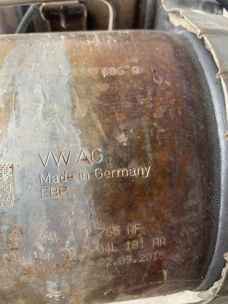 фото №9, 04l131606q vw audi skoda seat фільтр часток твердих каталізатор / fap / dpf