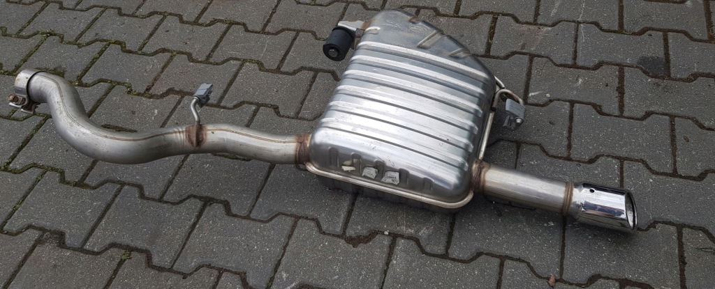 фото №9, Jaguar xf x260 2.0d 4x4 awd гаситель конечный выхлоп левый хром hx63-5k243-ne