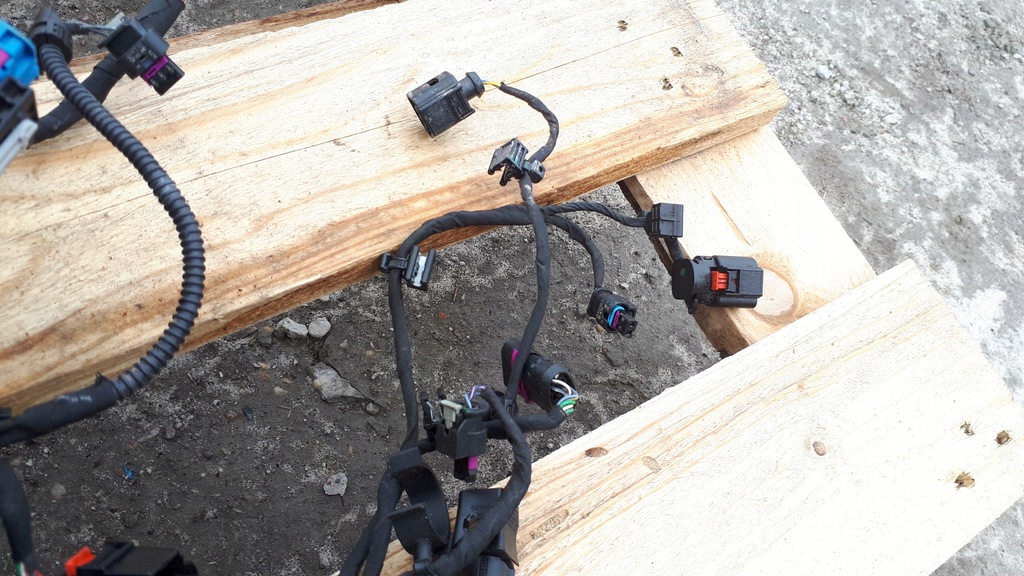 фото №16, S4 b9 a4 8w электропроводка жгут двигателя 3.0 tfsi s5