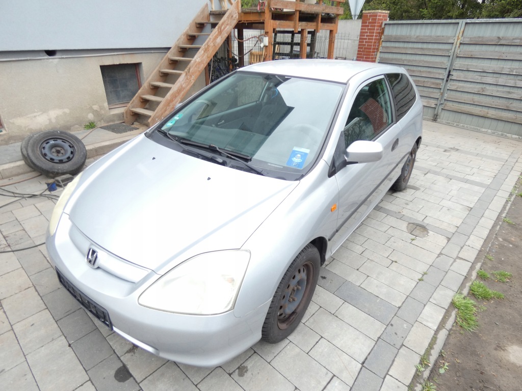 фото №7, Ручка дверь внутренняя левая перед honda civic vii 01-05 3d hb