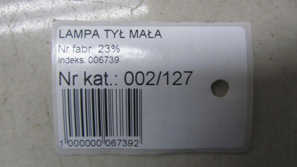 фото №6, Peugeot boxer iii lift вкладыш лампы левый задняя 20620751 19-