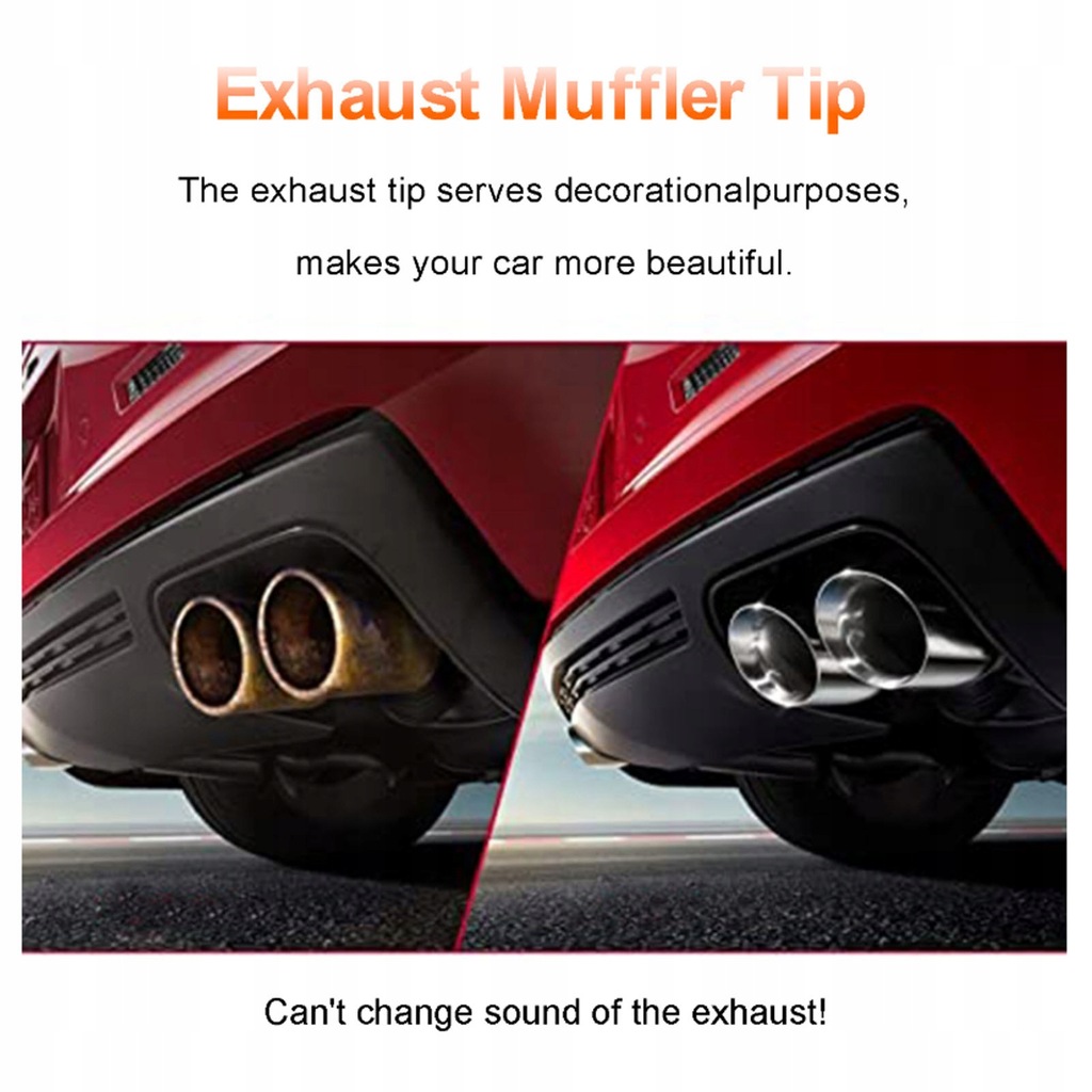 фото №9, Двойной насадки трубы выпускной система трубы