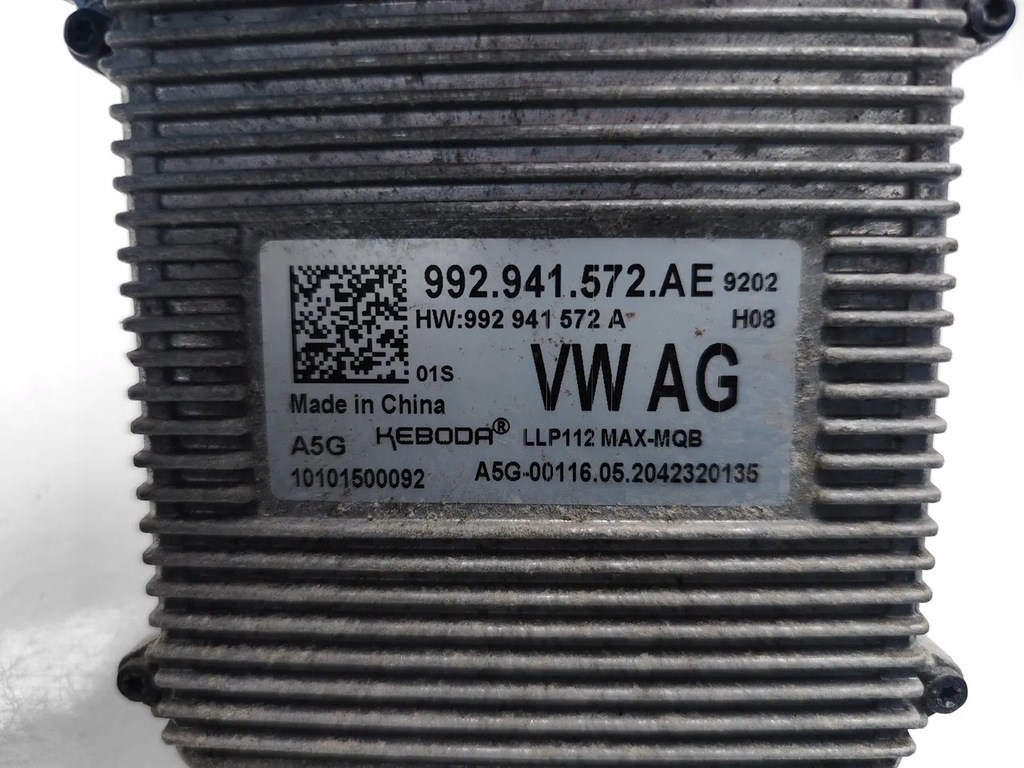 фото №7, Vw id.3 модуль вирівнювання світла ксенон 2020 хетчбек 4/5dr 992941572ae