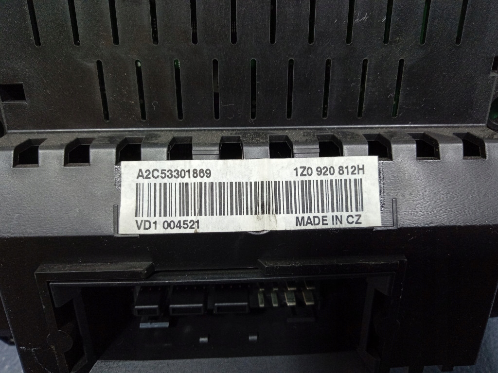 фото №5, Skoda octavia ii 1.9 tdi прилади лічильник eu 1z0920812h